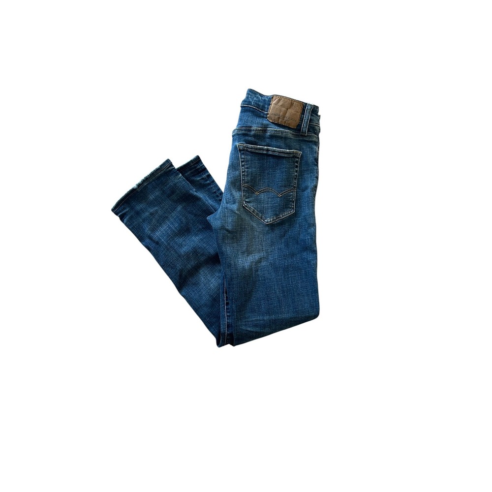 American Eagle Next Level Flex Original Straight Jeans Mens 30x30 Stretch Denim